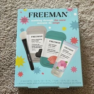 Skincare Mask Set - Blue and Green